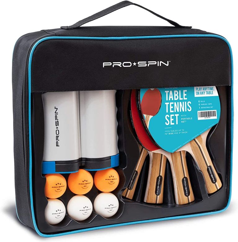 All-in-One Ping Pong Paddles Set