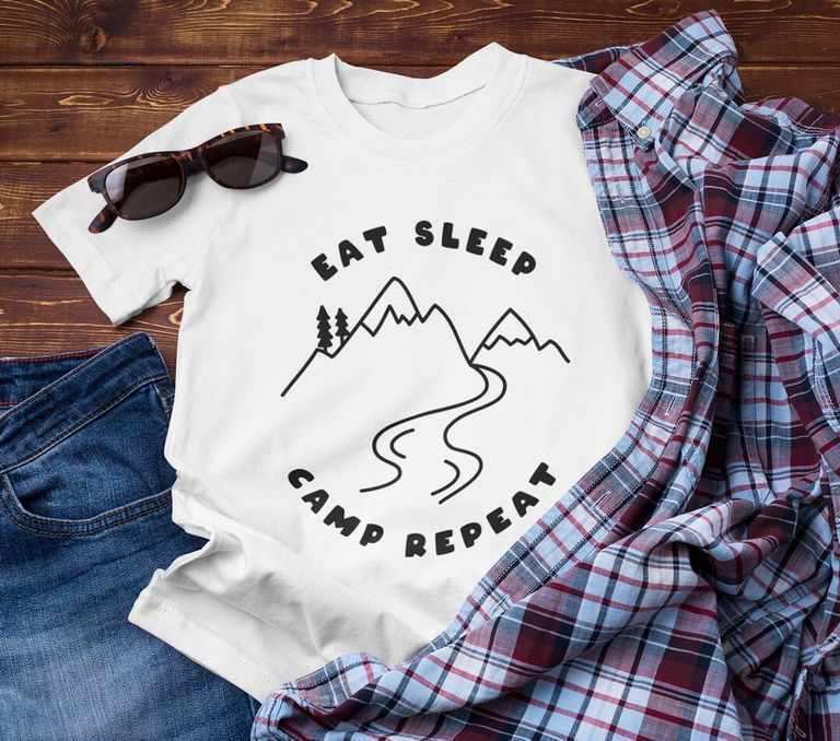 Funny Camping Mountain T-Shirt