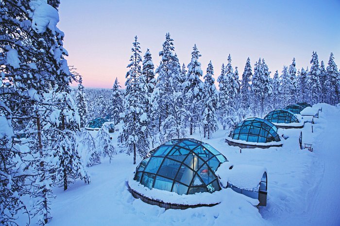 Kakslauttanen Arctic Resort in Saariselka, Finland 🇫🇮