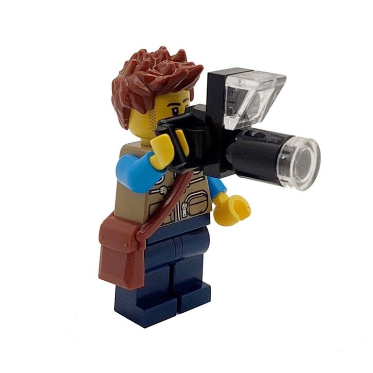 LEGO® City Outdoor Photographer Male Minifigure