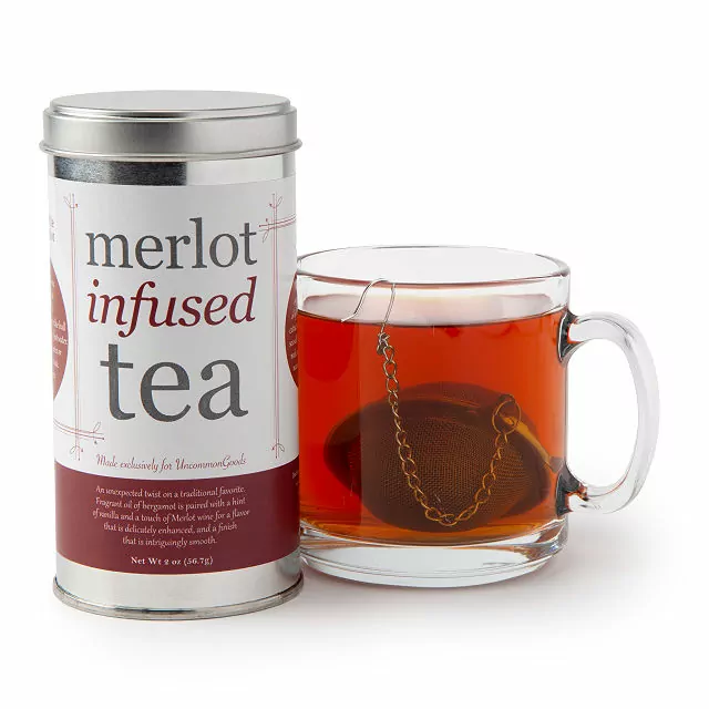 Merlot-Infused Organic Black Tea