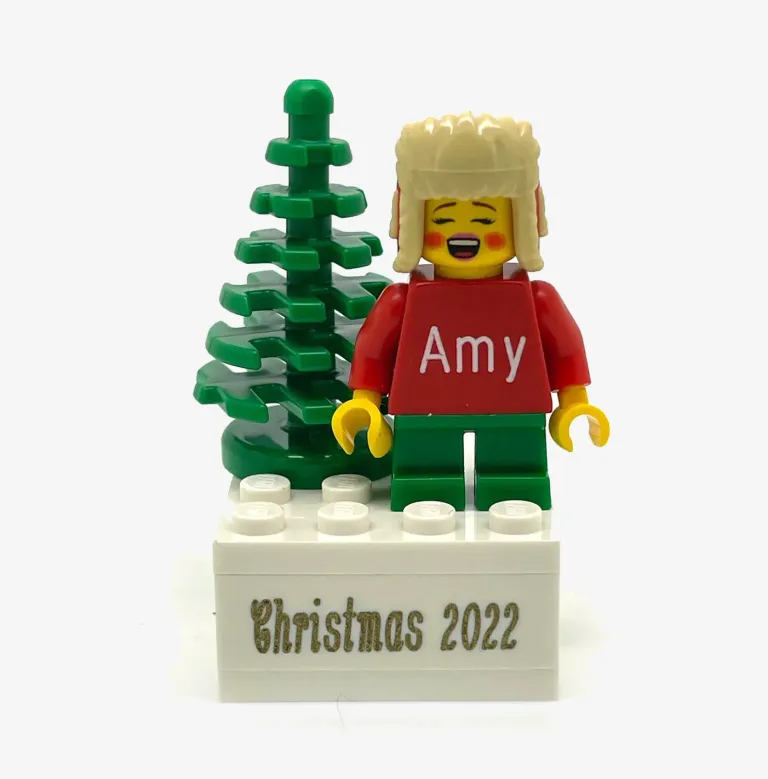 Personalized Mini Christmas Figure