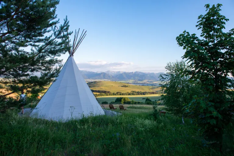 Unique Teepee with Breathtaking Views in Slovakia 🇸🇰